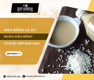 cách làm dấm bỗng từ rượu nếp