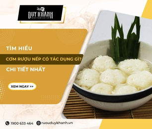 Tìm hiểu cơm rượu nếp cẩm có tác dụng gì