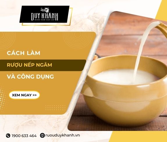 rượu nếp ngâm