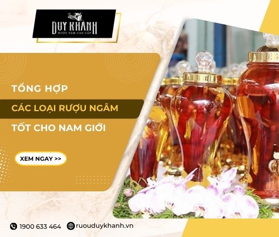 rượu ngâm gì tốt cho nam giới