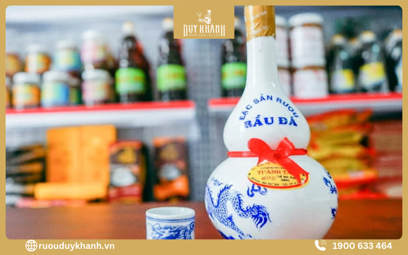 Rượu Bình Định bàu đá có nồng độ cao trên 50
