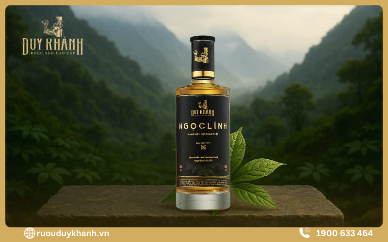 Rượu Lá sâm Ngọc Linh Duy Khánh phù hợp làm quà tặng