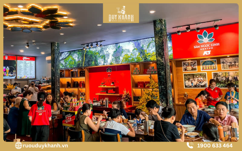 Phở sâm Ngọc Linh được ra mắt bởi thương hiệu Sâm Ngọc Linh - K5Coffee